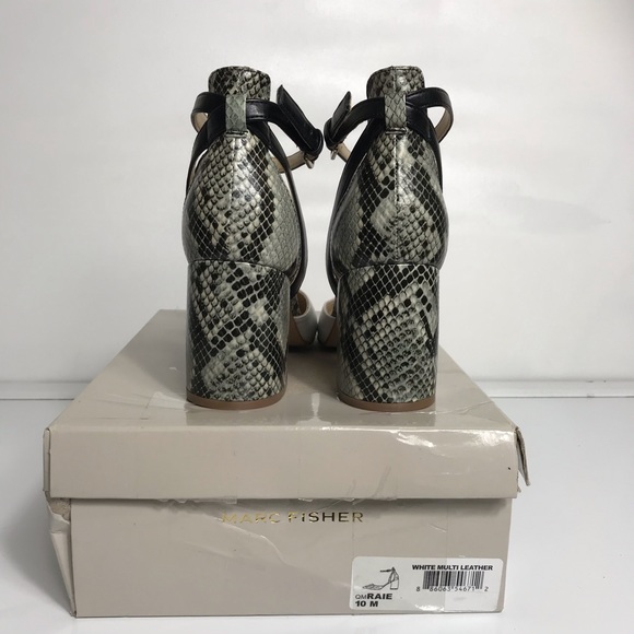 Marc Fisher Raie Ankle Straps Pointed Toe Pumps - Picture 6 of 7